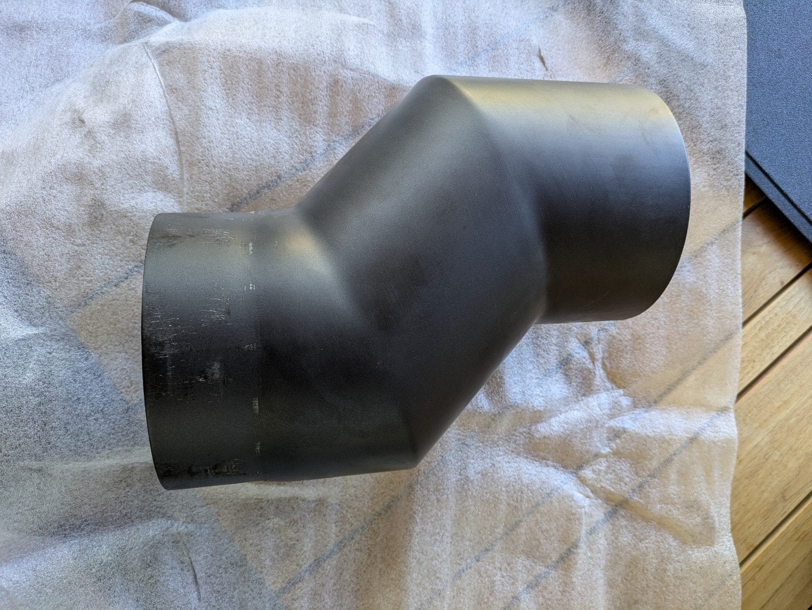 Kachelpijp bocht versleping 150mm 8cm, Huis en Inrichting, Ophalen, Gebruikt