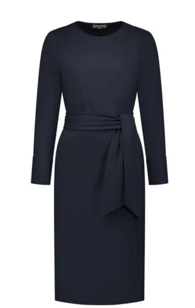 Jurk Port Lavande donkerblauw maat S 36 Nieuwstaat!, Kleding | Dames, Jurken, Port Lavande, Blauw, Nieuw, Ophalen of Verzenden