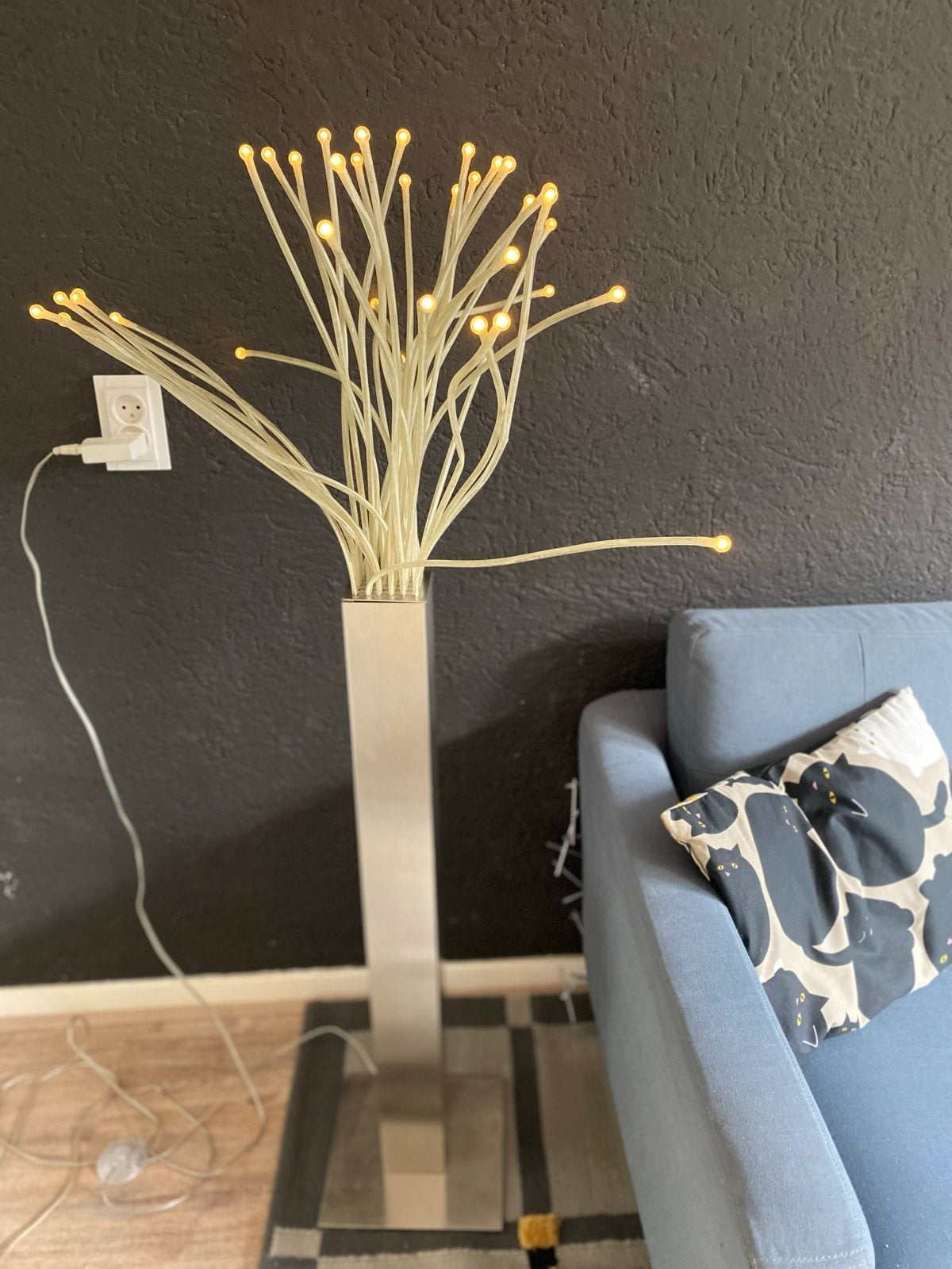 IKEA Stranne Vloerlamp - Medusa / Kwal lamp, Ophalen, Gebruikt, 100 tot 150 cm, Overige fittingen