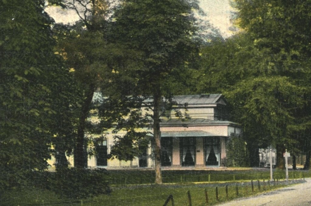 700217 Haarlem In den hout 1908 Gelopen met postzegel, Ophalen of Verzenden, Voor 1920, Gelopen, Noord-Holland