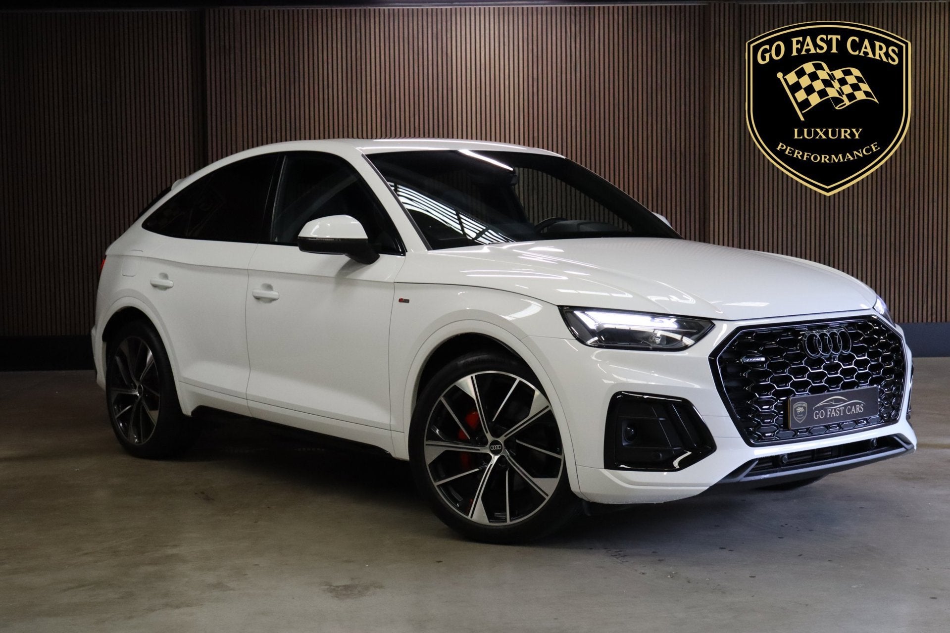 Audi Q5 Sportback 50 TFSI e S edition |Competition|3xS-line|, Auto's, Audi, Automaat, Gebruikt, 4 cilinders, Wit