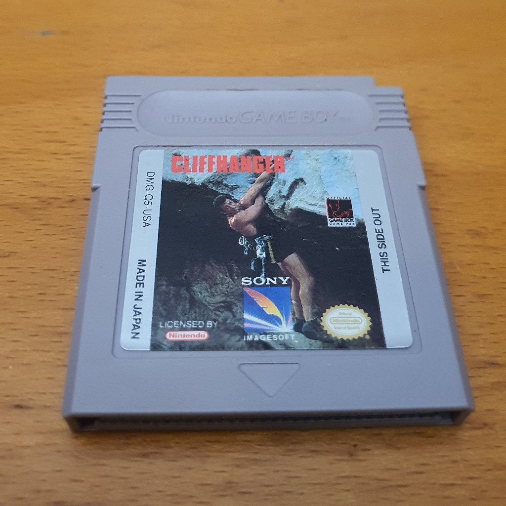ZELDZAAM | GAMEBOY | Cliffhanger RAMBO / Sylvester Stallone, Spelcomputers en Games, Avontuur en Actie, Gebruikt, 1 speler, Ophalen of Verzenden
