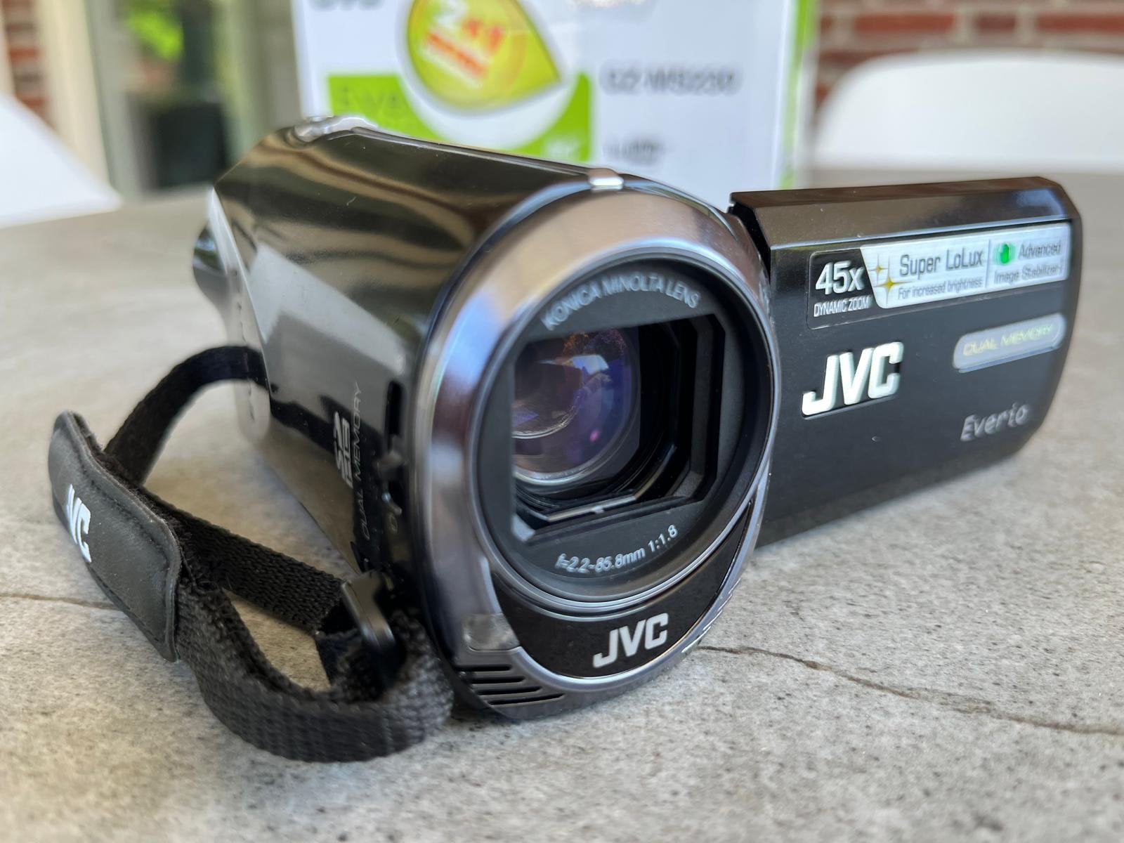 JVC Everio GZ-MS230BE videocamera – compleet en getest, Gebruikt, JVC, 20x of meer, Ophalen of Verzenden