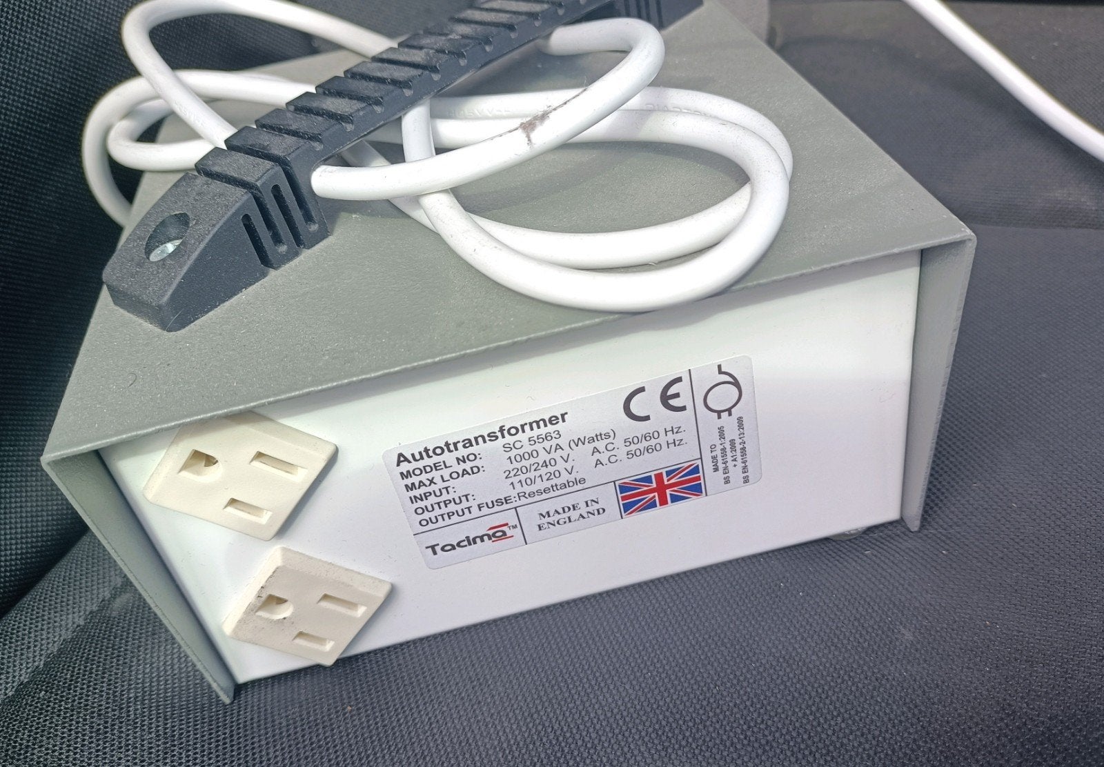 Tacima Autotransformator SC 5563 - 1000W, Hobby en Vrije tijd, Elektronica-componenten, Gebruikt, Ophalen of Verzenden