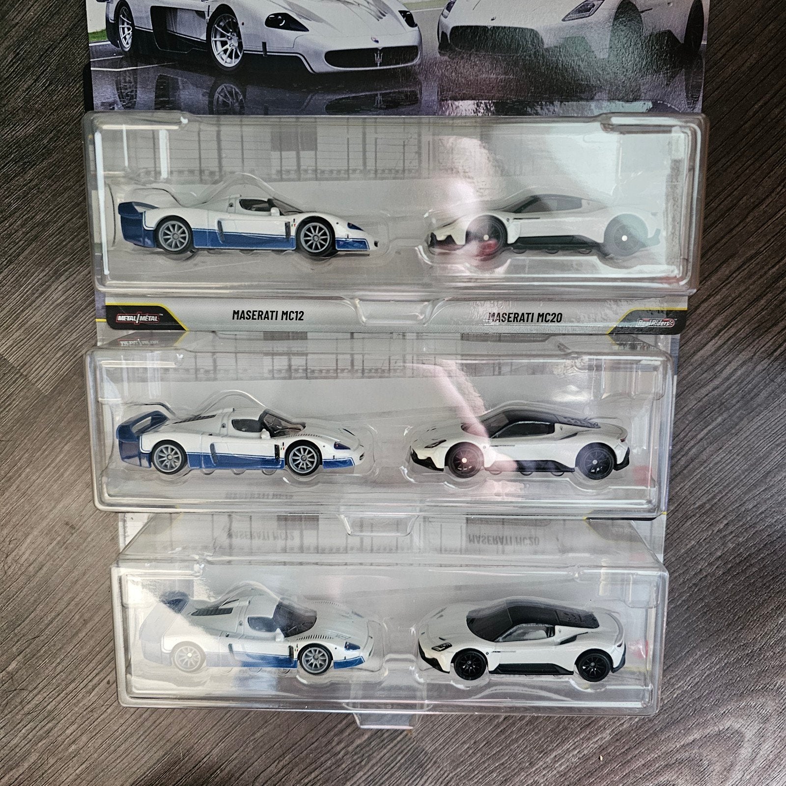 Hot Wheels Maserati MC12 & MC20 Set - Nieuw in verpakking, Auto, Onbekend, Nieuw, Ophalen of Verzenden