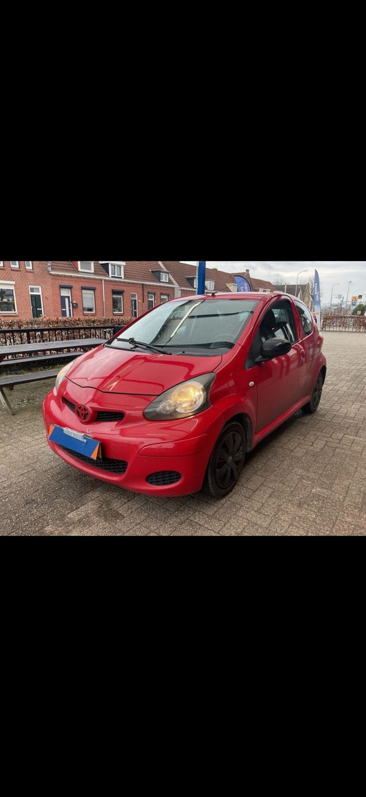 Toyota Aygo 1.0 Rood onderdelen airco, Ophalen, Zo goed als nieuw
