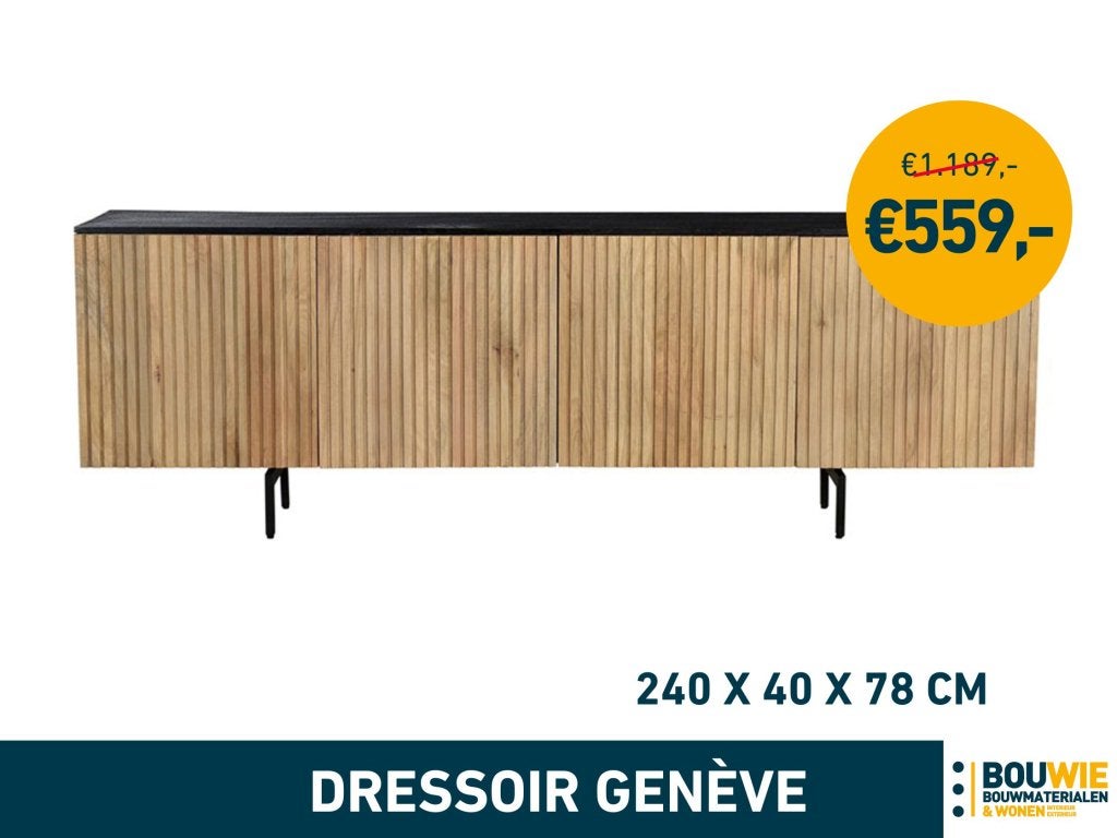 Dressoirs / Tv-meubels / Kasten | GOEDKOPE MEUBELS | OP=OP, Huis en Inrichting, Industrieel, robuust, Verzenden, 150 tot 200 cm
