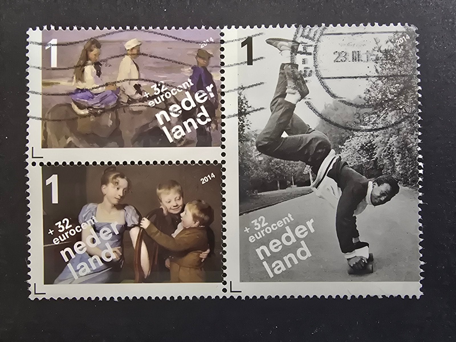 Kinderpostzegels Nederland 2014 - NVPH 3235c-3235e, Ophalen of Verzenden, Na 1940, Gestempeld