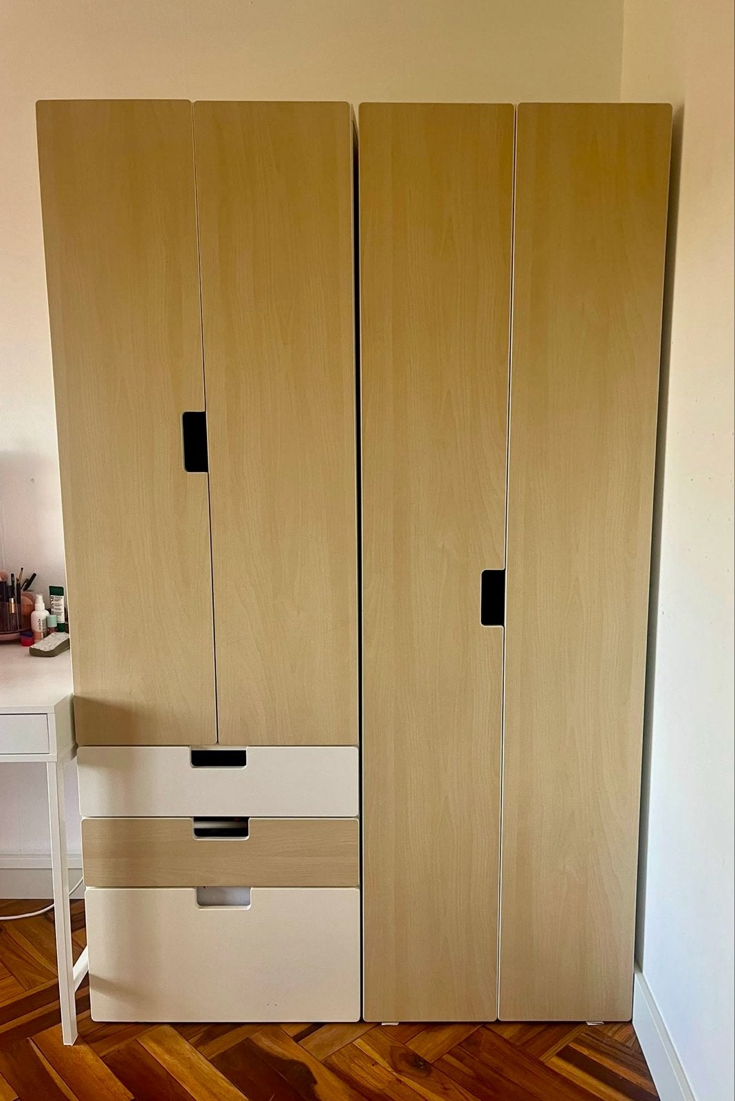2 Ikea Stuva kasten compleet met lades, planken etc., Kinderen en Baby's, Kinderkamer | Commodes en Kasten, Ophalen, Gebruikt