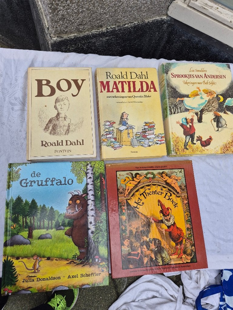 Boy, Matilda van Roald Dahl, Ophalen, Gelezen, Boy, Matilda van Roald Dahl, Fictie algemeen