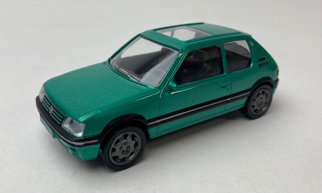 Norev 1:43 Peugeot 205 GTi 1992 Green metallic  Jet-car, -, Nieuw, Norev, Ophalen of Verzenden