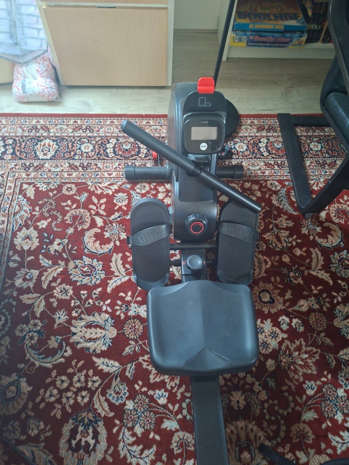 Domyos 120 Roeitrainer - Zo goed als nieuw, Ophalen, Zo goed als nieuw, Metaal, Roeitrainer