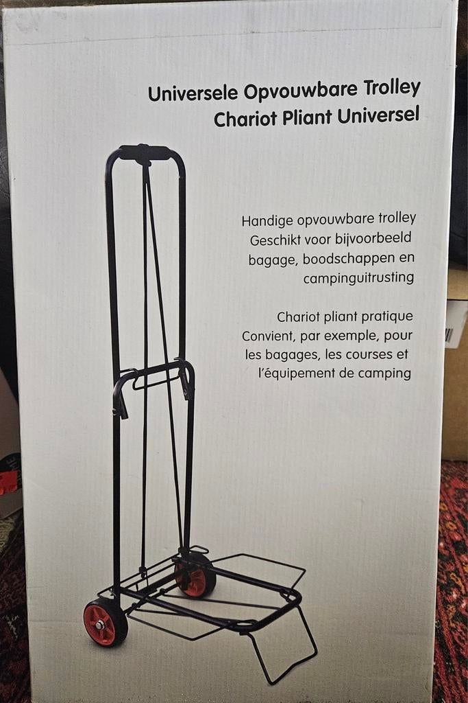 Universele Opvouwbare Trolley - Max 50kg, Ophalen of Verzenden