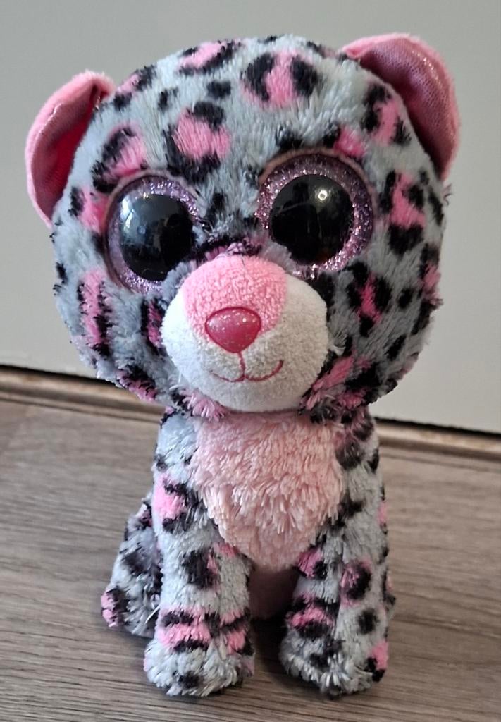Ty beanie boo panter 16 cm, Ophalen of Verzenden, Zo goed als nieuw, Overige typen