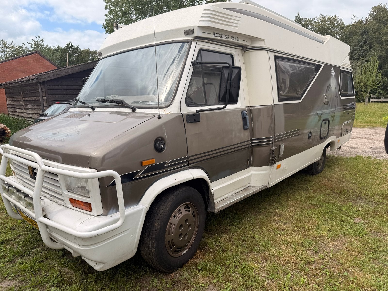 Hobby 600 limited edition; Unieke Retro Camper, Caravans en Kamperen, Vast bed, Hobby, Treinzit, Tot en met 3