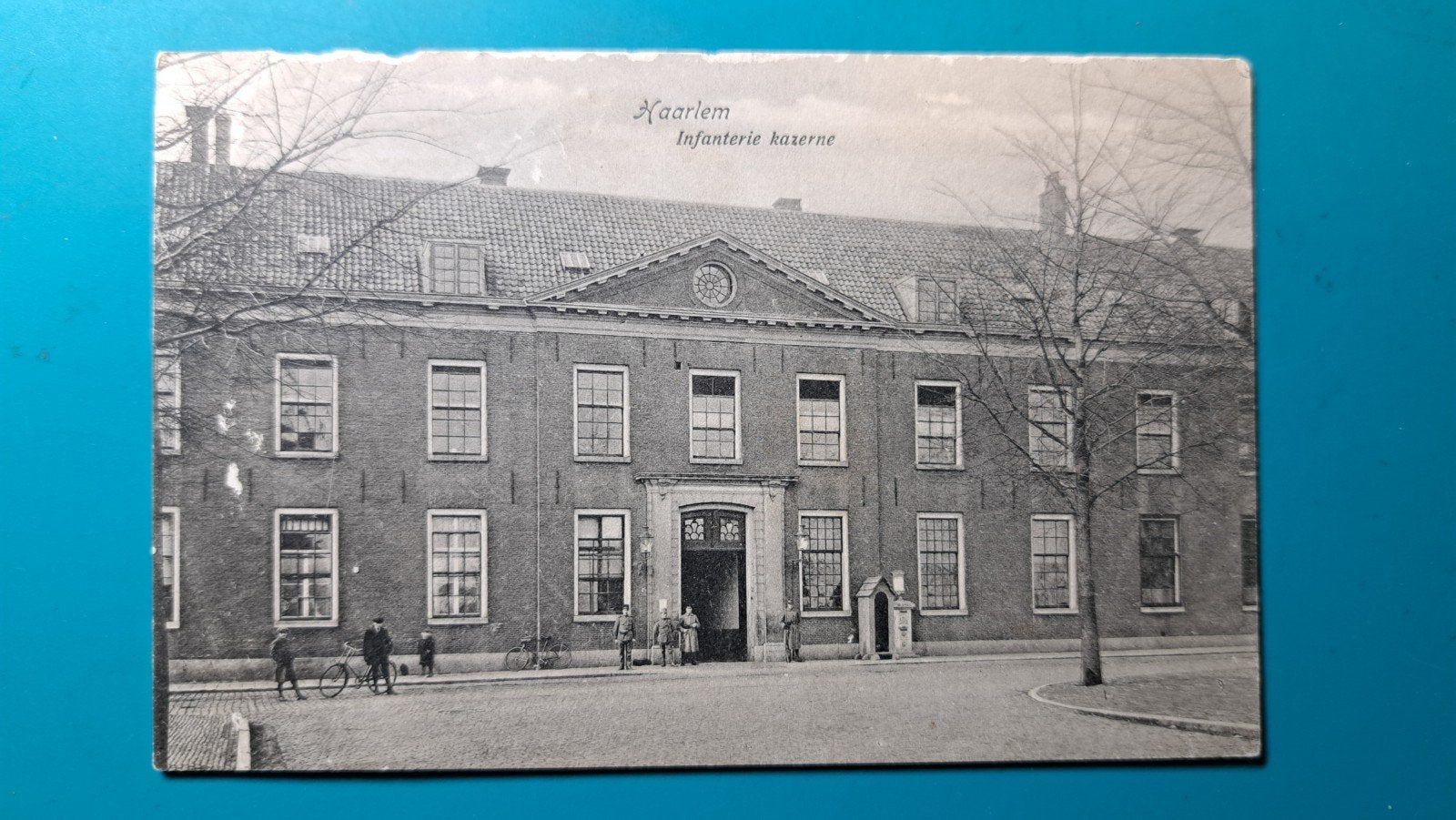 Haarlem infanterie kazerne 1919, Ophalen of Verzenden, Voor 1920, Gelopen, Noord-Holland