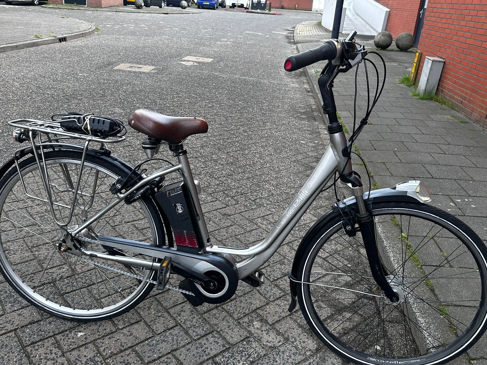 Gazelle elektrische damesfiets, Fietsen en Brommers, Fietsen | Dames | Damesfietsen, Ophalen of Verzenden, Gebruikt, Gazelle