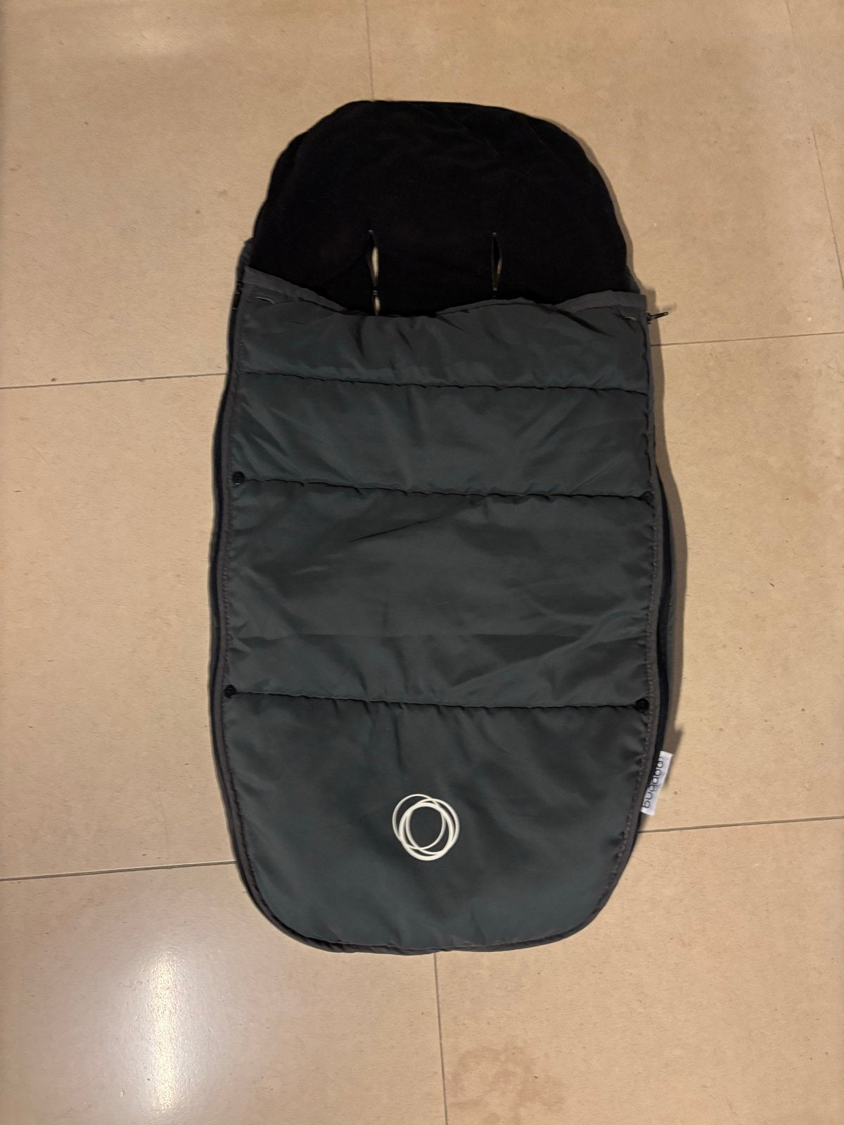 Bugaboo Voetenzak Zwart - Comfortabel en Warm, Ophalen of Verzenden, Zo goed als nieuw