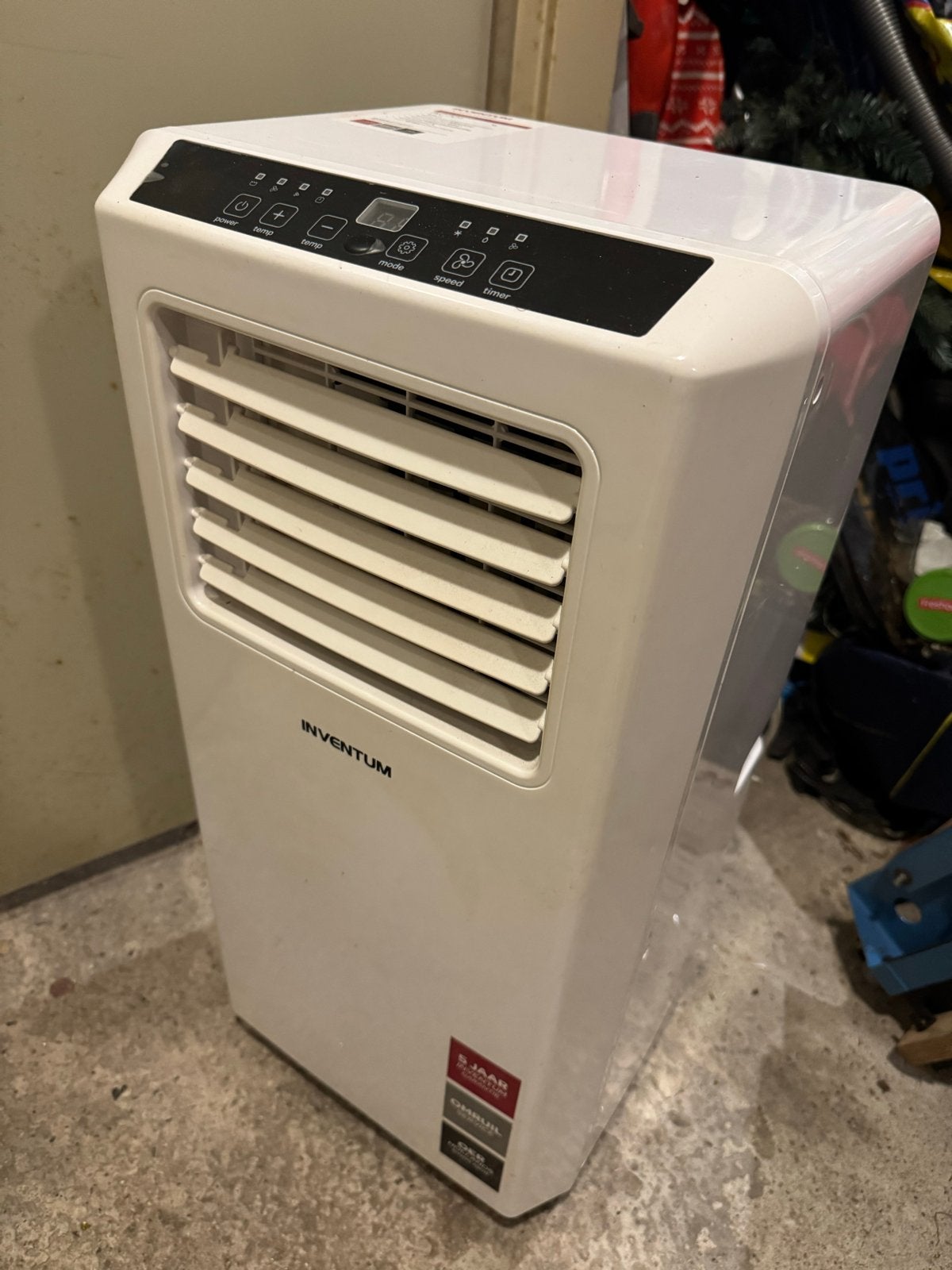 Inventum Airco AC701 - Mobiele Airconditioner, Gebruikt, Minder dan 60 m³, 3 snelheden of meer, Ophalen of Verzenden