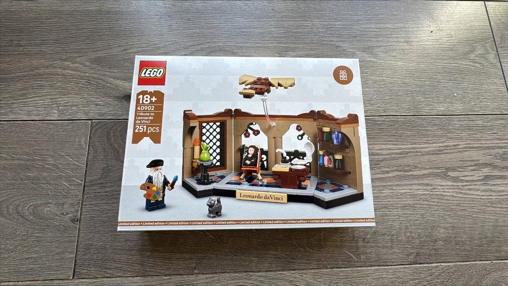 Lego 40902 Eerbetoon aan Leonardo da Vinci NIEUW in Doos, Kinderen en Baby's, Overige thema's, Nieuw, Ophalen of Verzenden, Complete set