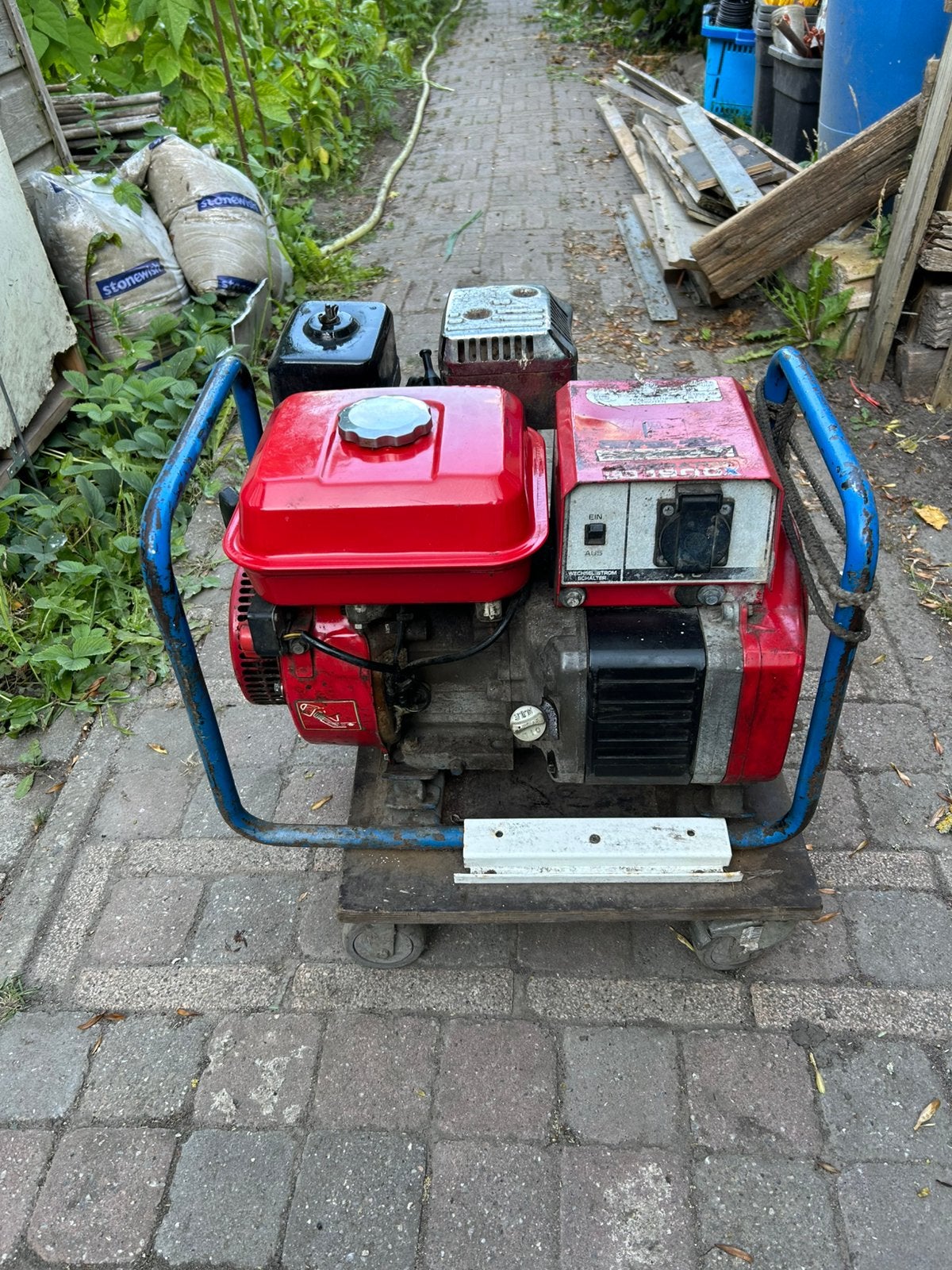 Aggregaat, Ophalen, Gebruikt