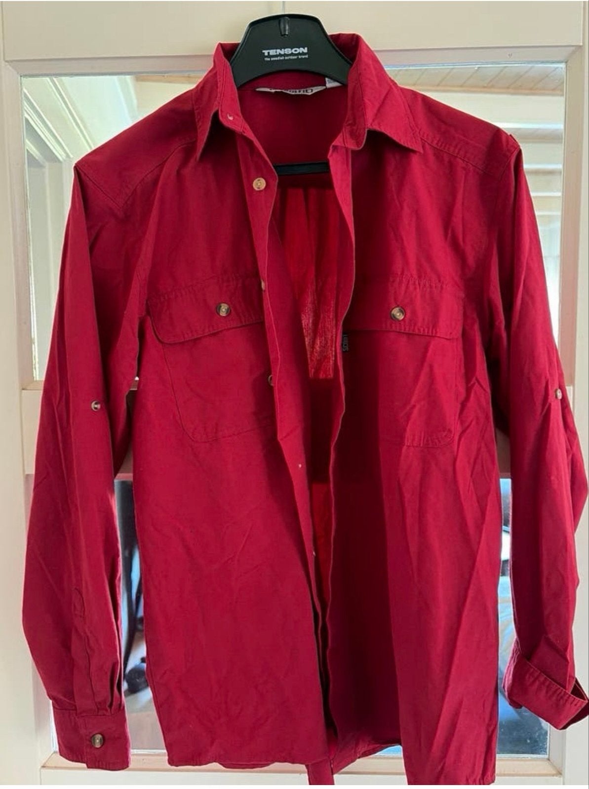 Scoutfit scouting blouse rood maat M, Ophalen of Verzenden, Zo goed als nieuw, Kleding