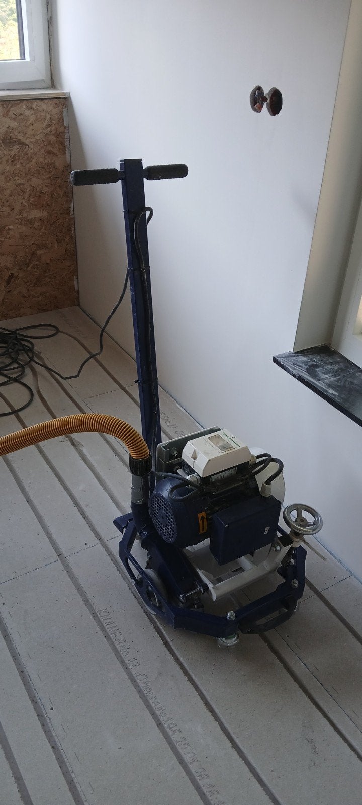 BM Techniek Vloerverwarming Freesmachine, Gebruikt, BM Techniek, Sleuvenfrees, Ophalen of Verzenden