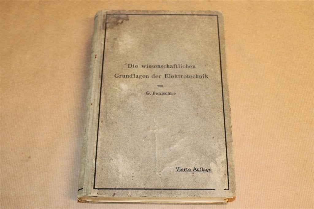 Grondslagen Elektrotechniek [1918] — Geïllustreerd, Ophalen of Verzenden, Gelezen, Bouwkunde