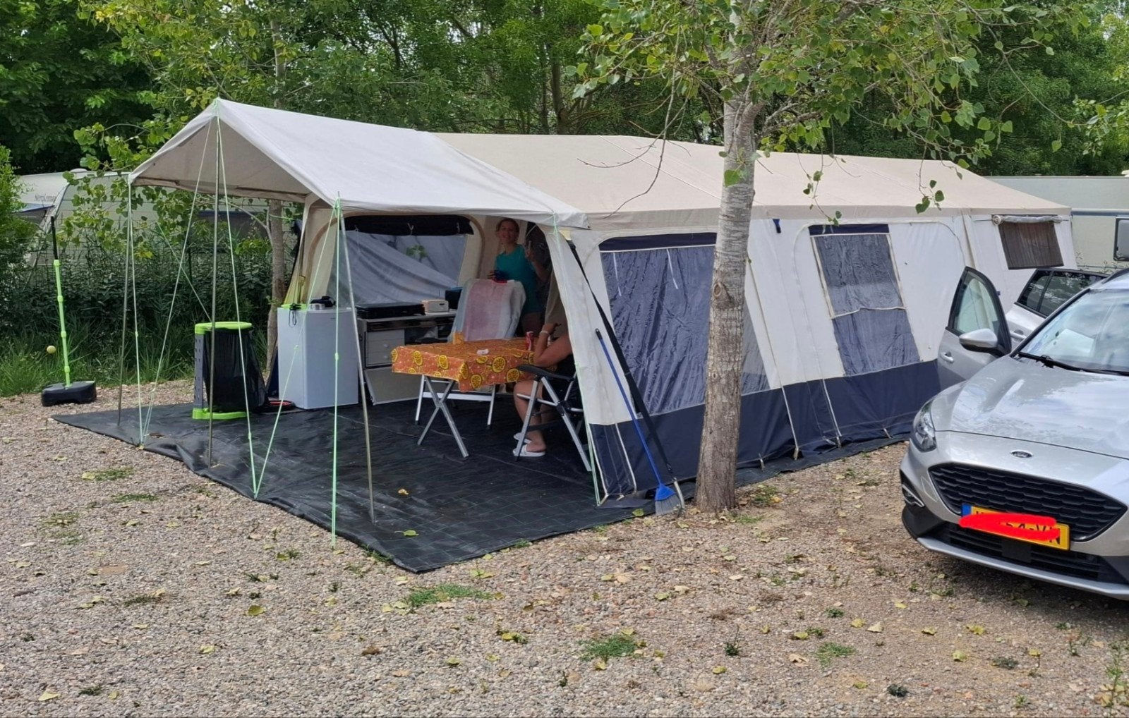 Jamet Louisiana Vouwwagen - Ruim en Compleet, Caravans en Kamperen, Ophalen, Gebruikt