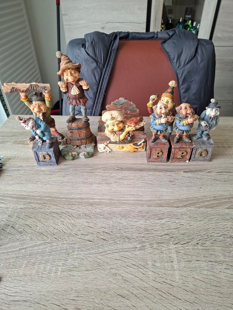 Leuke laaf beeldjes, Verzamelen, Efteling, Zo goed als nieuw, Beeldje of Poppetje, Ophalen
