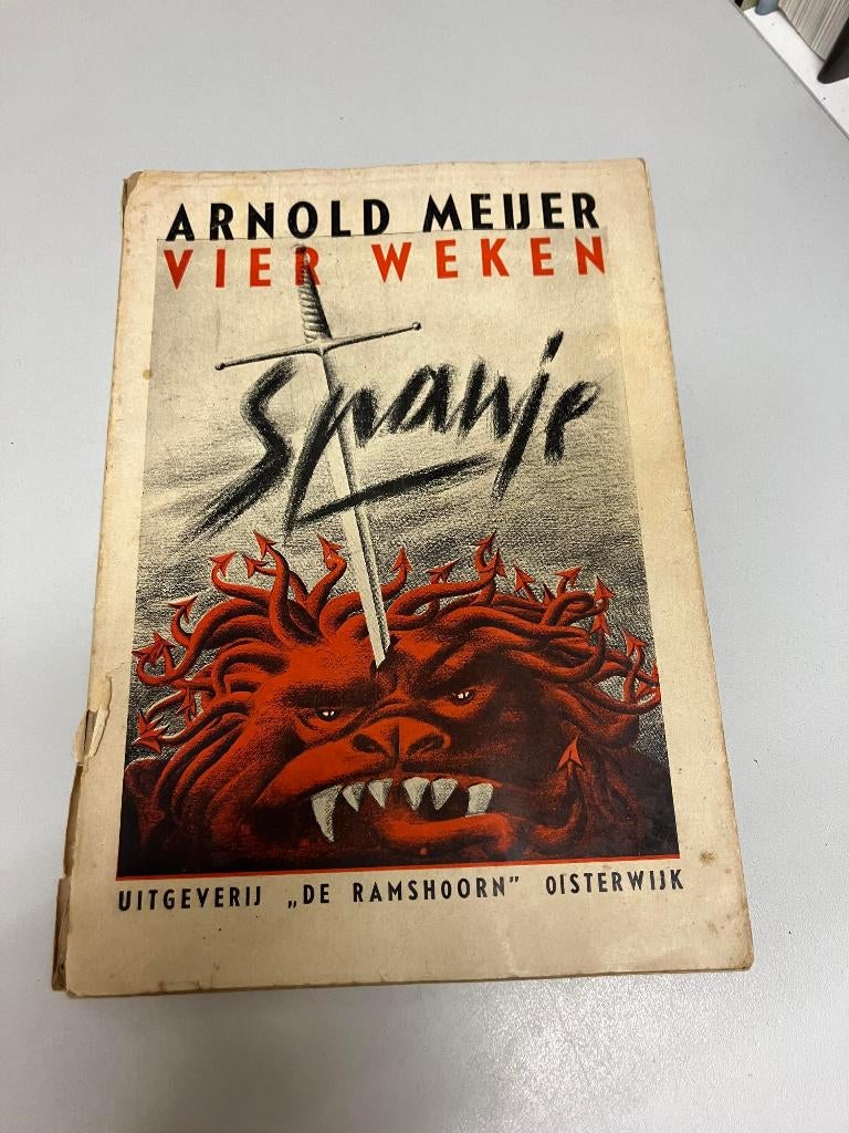 Arnold Meijer vier weken Spanje, Ophalen of Verzenden, Tweede Wereldoorlog, Gelezen, Overige onderwerpen