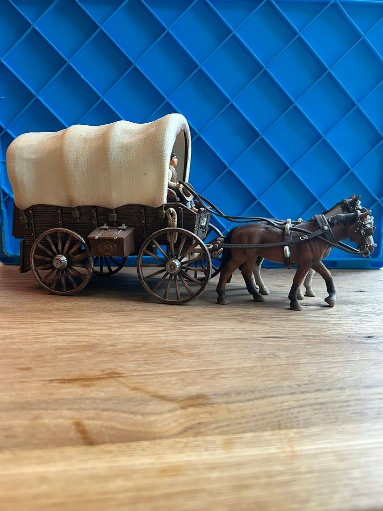 Schleich huifkar 42024, Verzamelen, Ophalen of Verzenden, Gebruikt