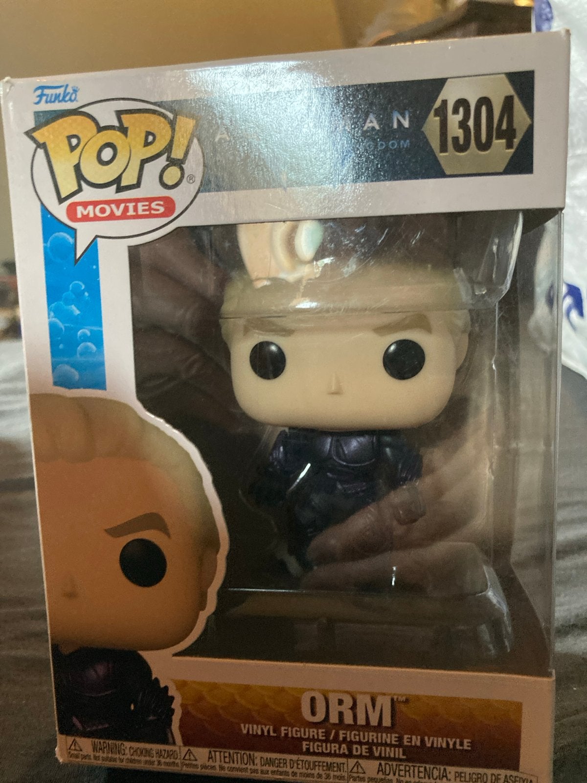 Funko Pop! Movies Aquaman and the Lost Kingdom - Orm #1304, Ophalen of Verzenden, Gebruikt