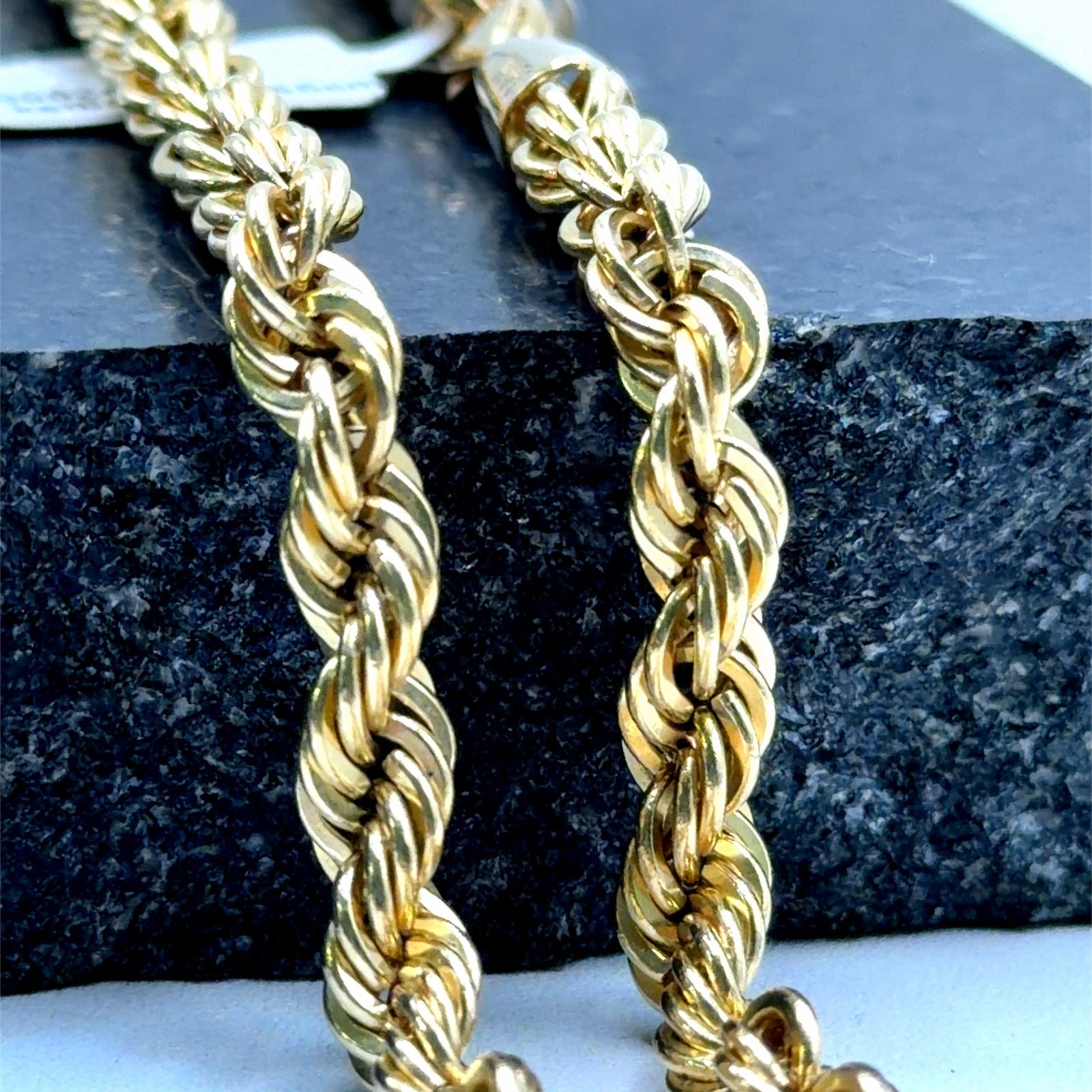 Gouden ketting 65cm - Prachtige schakelketting, W, Nieuw, Ophalen of Verzenden, W