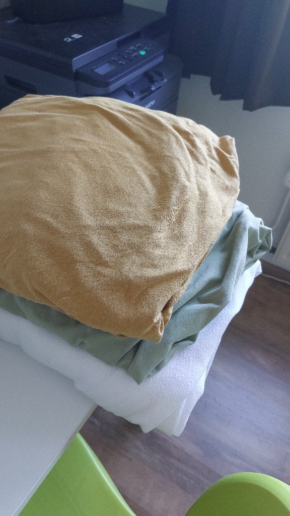 Te koop: hoeslakens voor een topper, Ophalen, Overige kleuren, Hoeslaken of Sloop, Tweepersoons