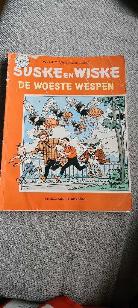 Suske en Wiske nr 211 De woeste wespen, Eén stripboek, Ophalen, Zo goed als nieuw