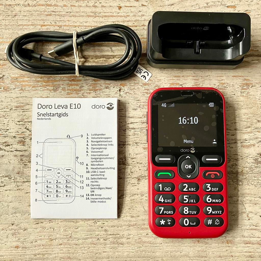 Doro E10 Leva nieuwste seniorentelefoon, Telecommunicatie, Mobiele telefoons | Overige merken, Ophalen, Klassiek of Candybar, Zonder simlock