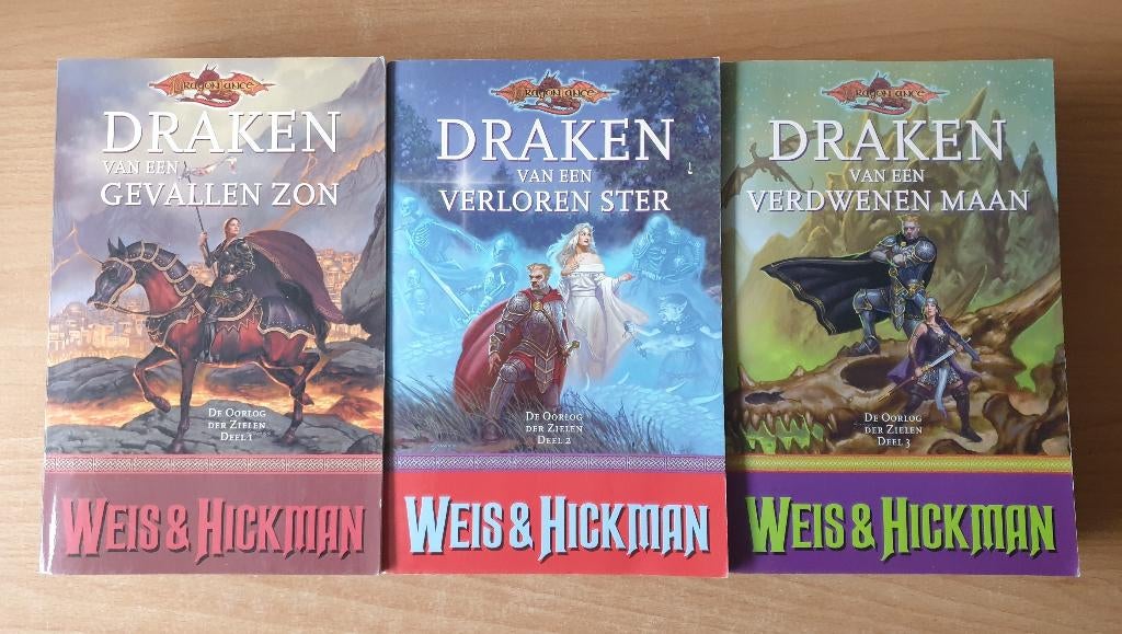 Weis & Hickman - De Oorlog der Zielen, Ophalen of Verzenden, Gelezen, Weis & Hickman