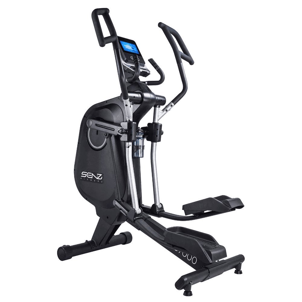 Senz Sports C7000 crosstrainer + touchscreen / Netflix, Ophalen, Benen, Zo goed als nieuw, Crosstrainer