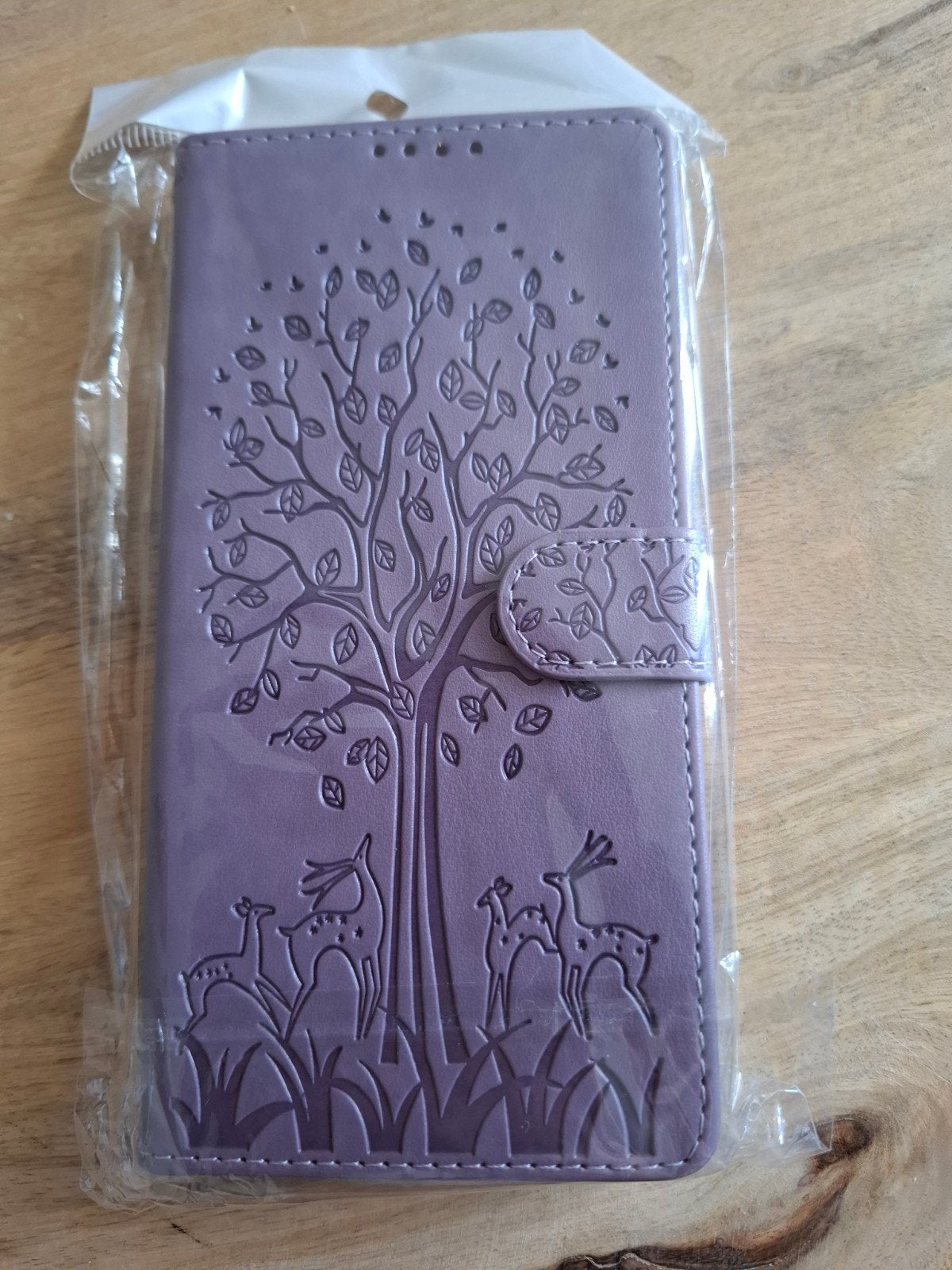 Nieuw telefoonhoesje voor Samsung A51 - Paars, Ophalen of Verzenden, Nieuw, Overige modellen, Flipcase