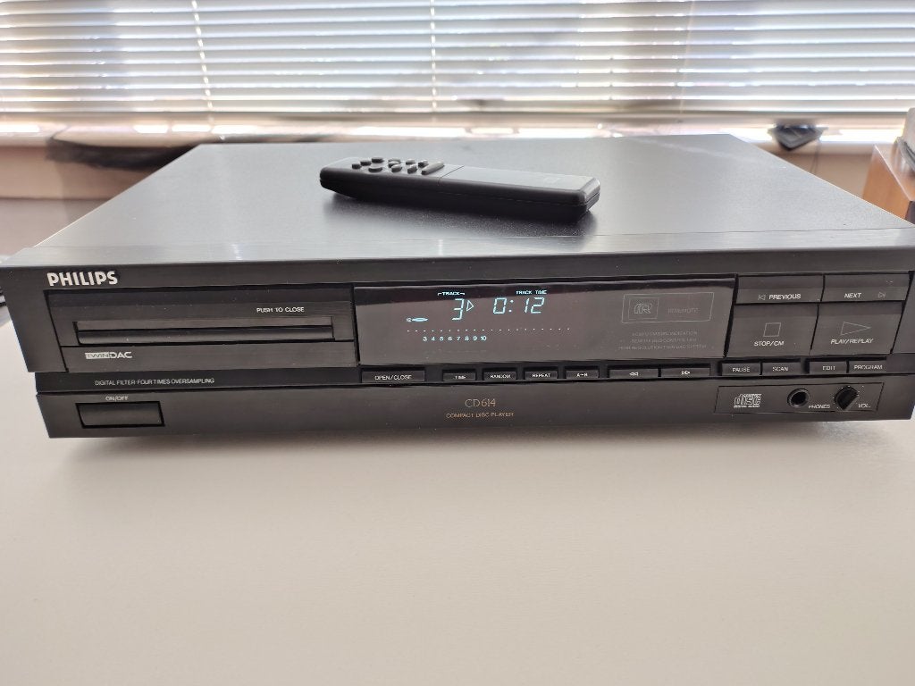 Philips CD614 cd speler, Verzenden, Gebruikt, Philips