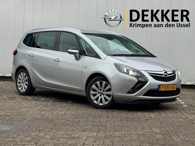 Opel Zafira Tourer 1.4 Turbo Cosmo Automaat met Navigatie, T, Auto's, Opel, Stof, Gebruikt, Zwart, 4 cilinders