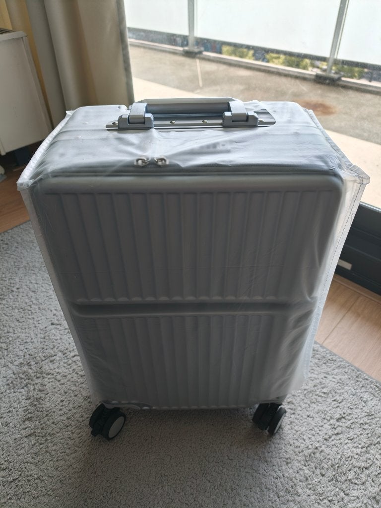 Felemi Aluminium Travel Suitcase – 20 Inch (Silver), Sieraden, Tassen en Uiterlijk, Koffers, 50 tot 60 cm, Zo goed als nieuw, Metaal