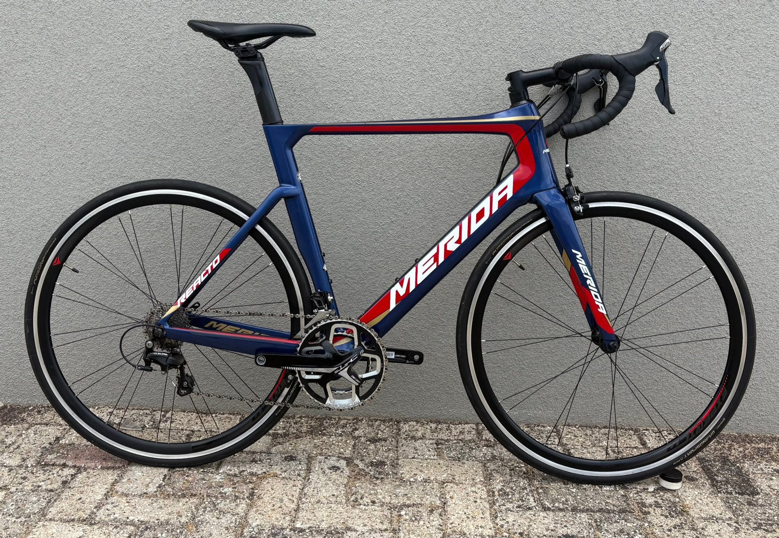Merida reacto 4000 carbon racefiets maat L, Carbon, Zo goed als nieuw, Meer dan 20 versnellingen, Ophalen