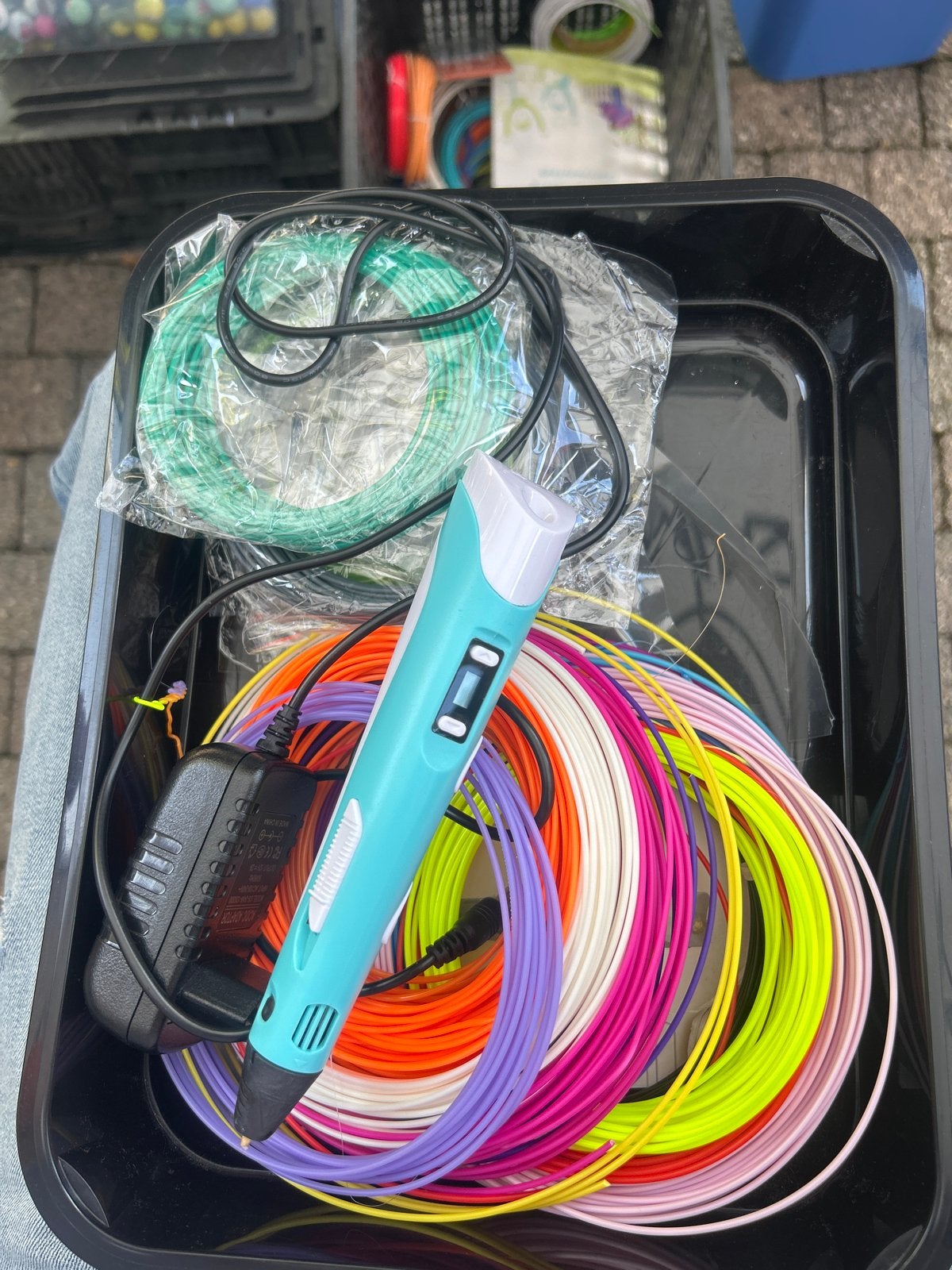 3D-pen met veel filamenten - Zo goed als nieuw, Ophalen of Verzenden, Zo goed als nieuw, Filament