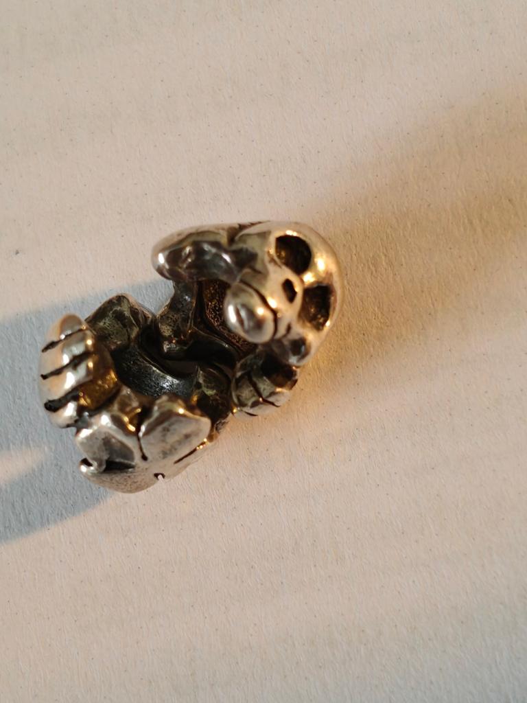 Trollbeads Zilveren Gelukskraal, Ophalen of Verzenden, Zo goed als nieuw, Trollbeads, 1 bedel