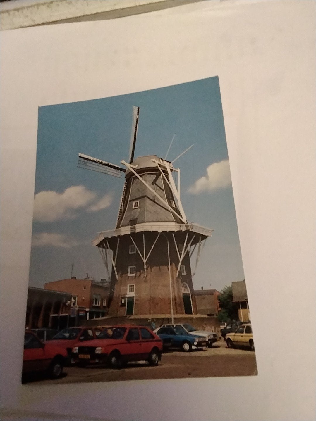 Ansichtkaart Molen Adam Delfzijl, Ophalen of Verzenden, 1960 tot 1980, Ongelopen, Groningen
