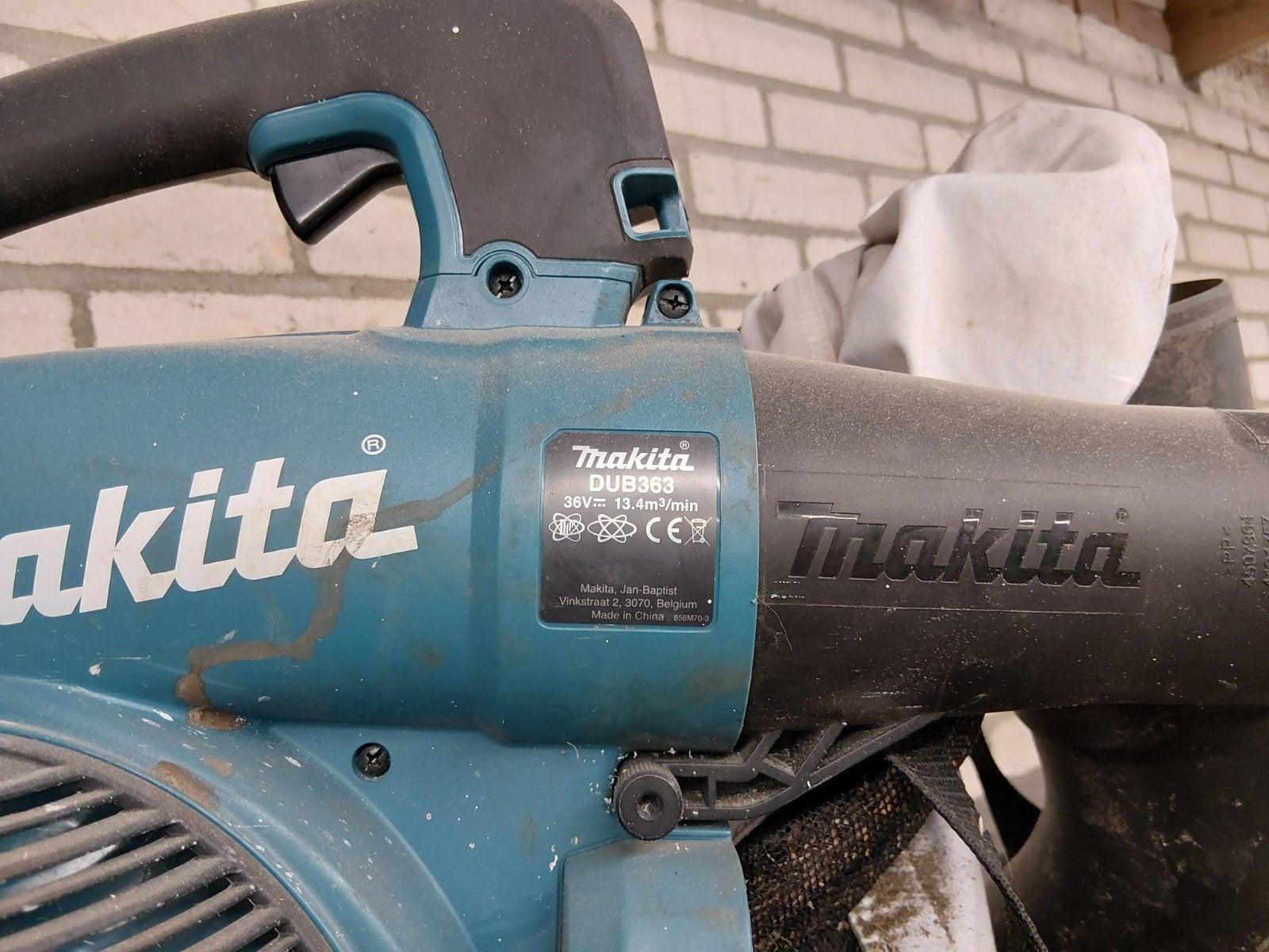 Makita bladblazer op accu, Ophalen of Verzenden, Accu