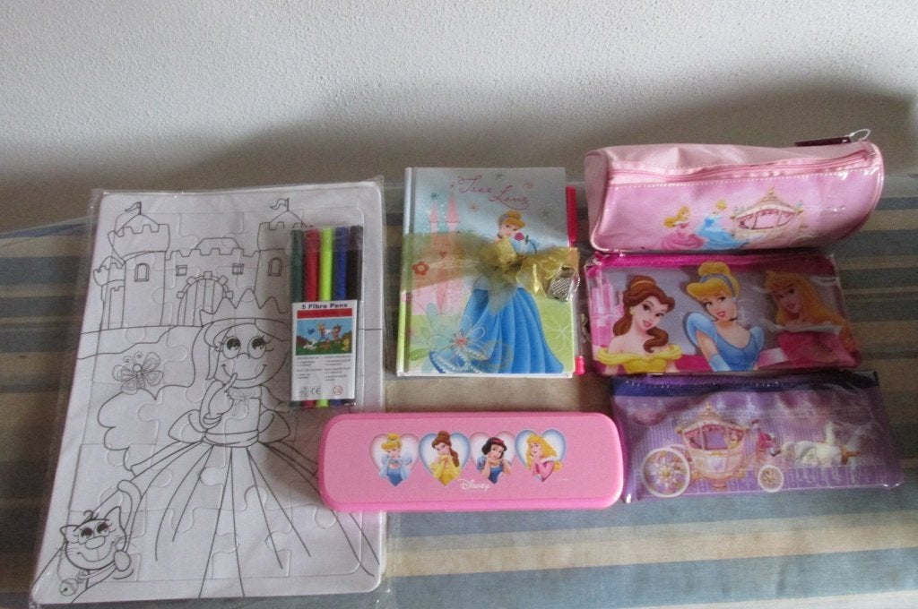 Div. schooletuis: Disney prinses, piraat, Cars, griezel, etc, Ophalen of Verzenden, Nieuw