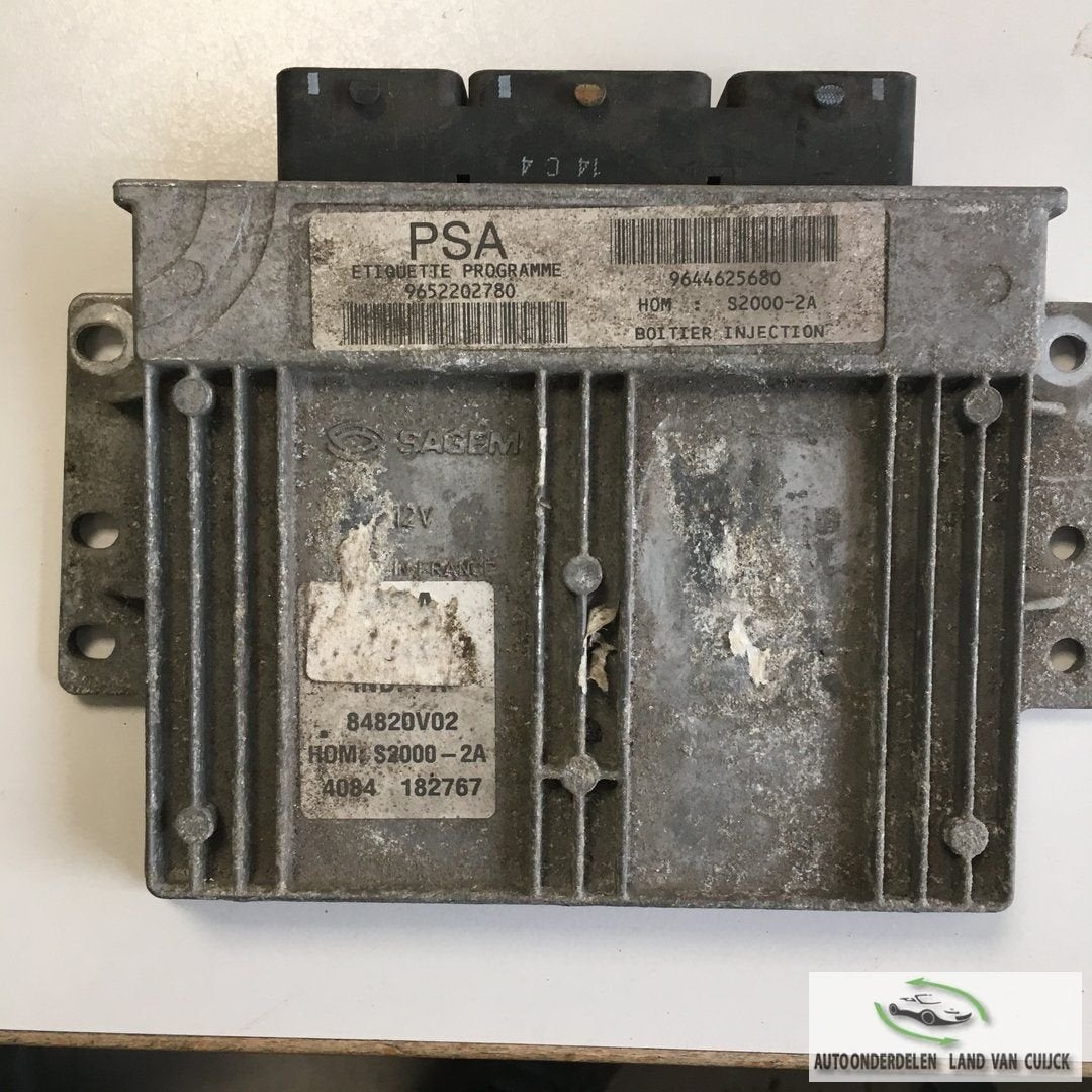 Peugeot 206 1.4 8v 2004   Ecu Set  , ECU , BSI , zekeringkas, Gebruikt, -, -, Ophalen of Verzenden